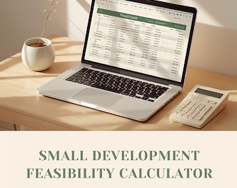 Calculadora de viabilidad para proyectos inmobiliarios en Australia / Calculadora de Excel para dúplex, casas adosadas y unidades múltiples / Herramienta para el margen de valor residual del terreno y el IVA