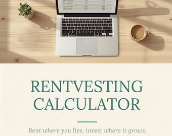 Calculadora de inversión en alquiler en Australia / Hoja de cálculo comparativa de alquiler vs. compra / Estrategia de inversión inmobiliaria en Excel
