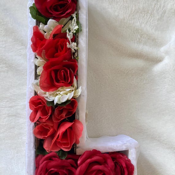 Floral Letter L Create customized gifts