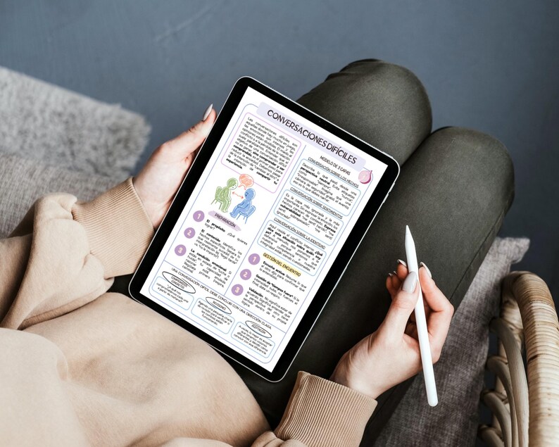 Anleitung für schwierige Gespräche – Durchsetzungsstarke Kommunikationsunterstütze Handout - Psychoedukations-Tool (Spanisch PDF Download) Bild 5