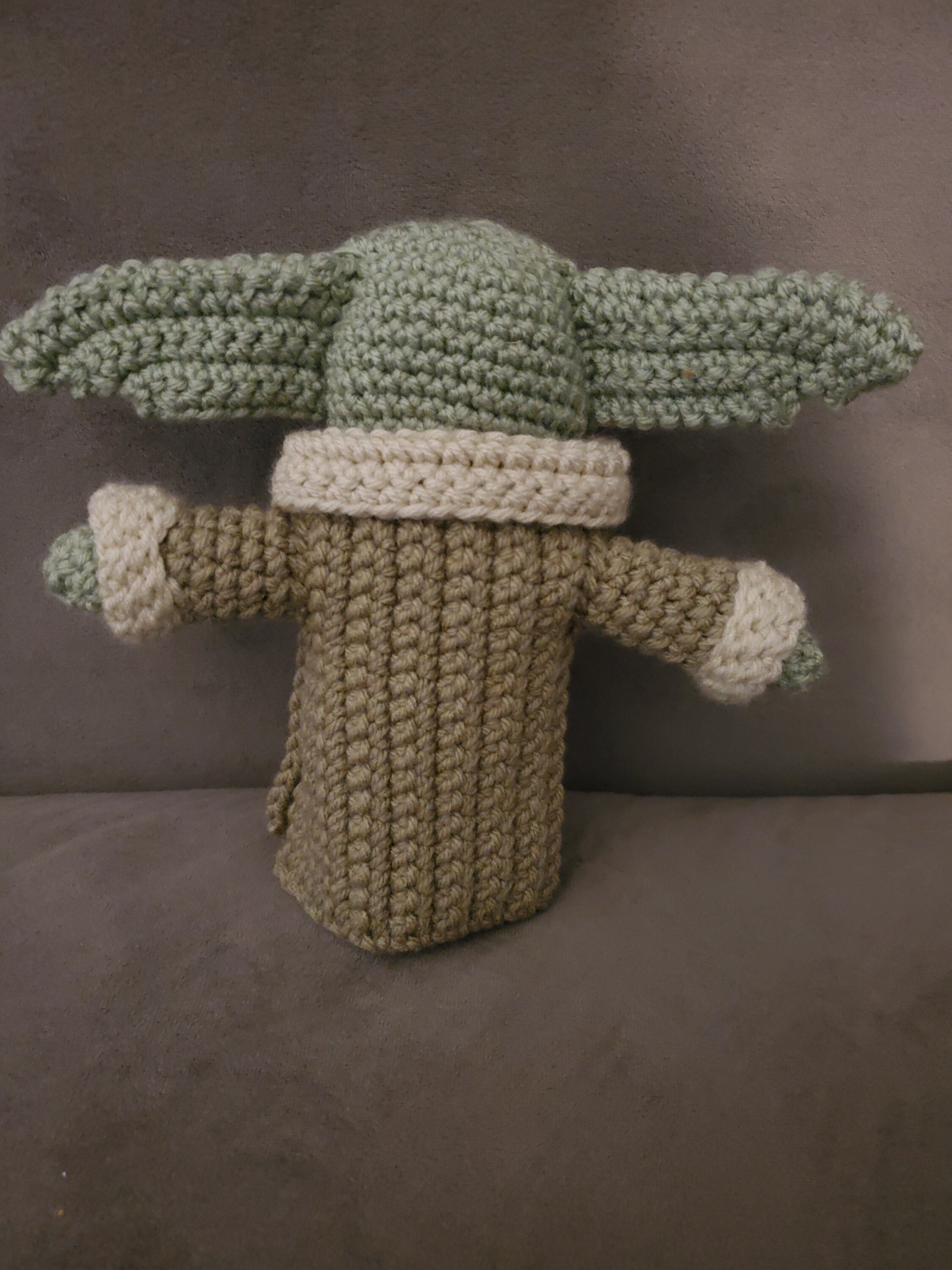 Grogu the Child Star Wars Mandalorian Crochet Amigurumi - Etsy UK