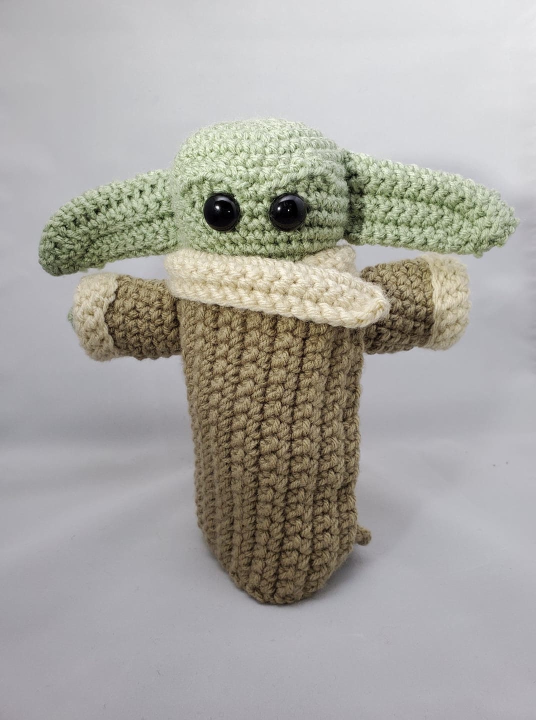 Grogu the Child Star Wars Mandalorian Crochet Amigurumi - Etsy UK