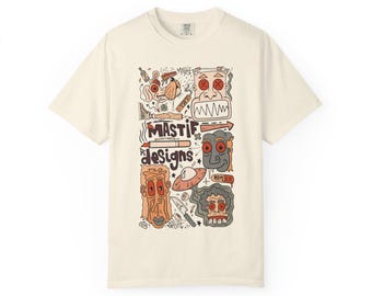 Streetwear Graphic Tee: Original Mastif Designs Graphic Print T-Shirt