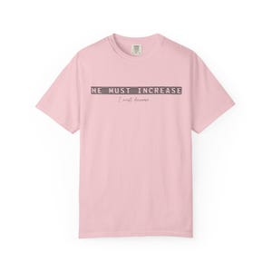 He Must Increase I Must Decrease Shirt - Comfort Colors 1717 Christian Streetwear Tee - Modern Faith Graphic TShirt - Bible Verse Clothing Bild 19