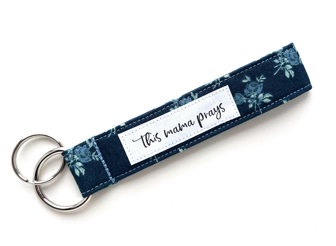Porte-clés Multifonction Avec Dragonne Et Mousqueton - Lot De Wristlets Colorés En Tissu - Calm Before Dawn