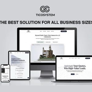 Business Software Platform | Custom Website & App Solution (Digital Download).