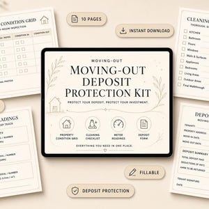Moving Out checklist | Printable PDF