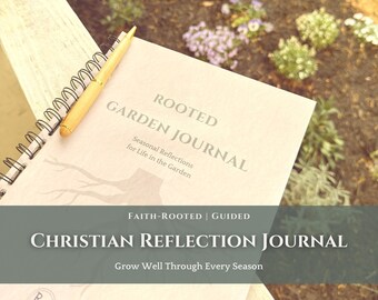 Diario cristiano para mujeres / Diario guiado sobre fe y naturaleza / Devocional para momentos de tranquilidad / Diario de oración guiada