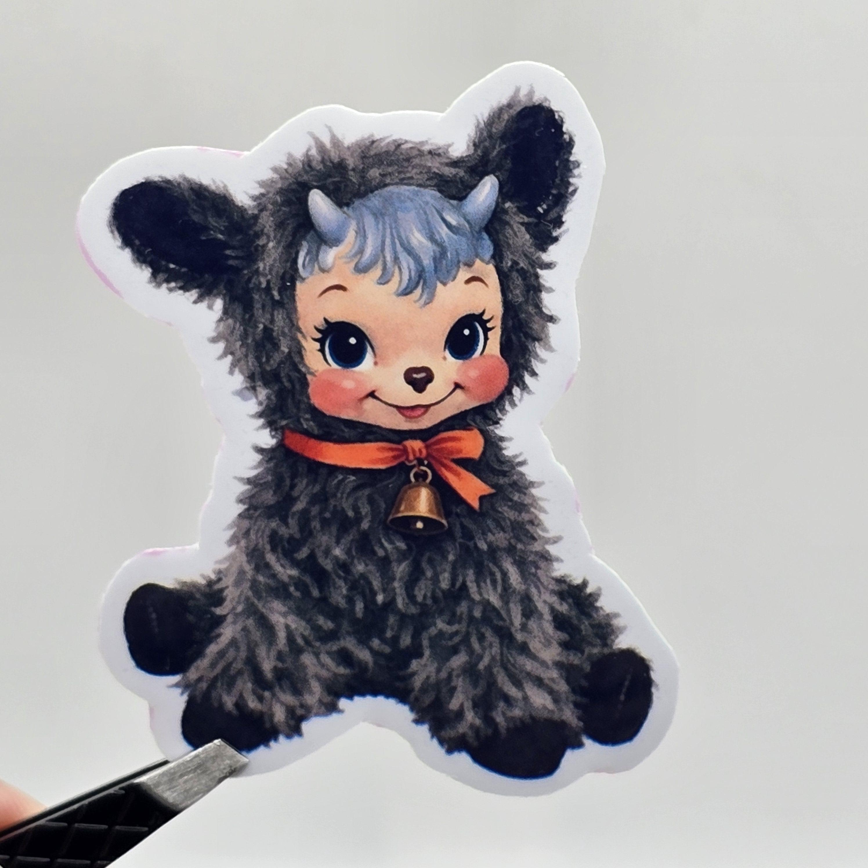 Vintage Plush Sticker: Retro Kitsch Stuffed Animal Vinyl Decal - Etsy