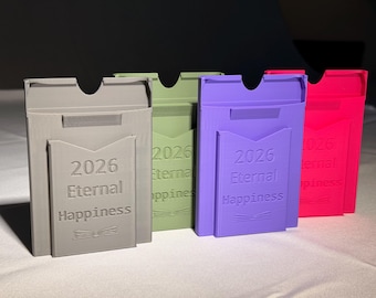 2026 International Convention Edition: "Eternal Happiness" Slim Tract & Card Holder