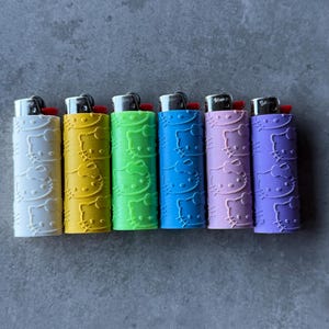 Summer Set (6 Pack) Hello Kitty Bic Lighter Cover / Sleeve Set