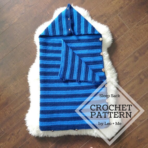 Crochet Baby Sleep Sack Pattern Baby Bunting Bag Easy Crochet Pattern Sleep Sack Pattern Unique Crochet Baby Gift
