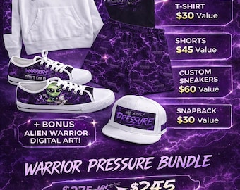 WARRIOR PRESSURE BUNDLE- 5 piece statement fit | limited drop