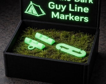 Glow in the Dark Guy line Markers!(Pack of 15!)