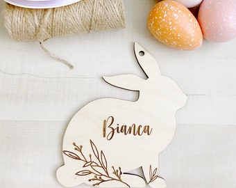 Personalized Easter Basket Tags | Name Tags | Easter Basket | Easter Bunny Tags | Easter Basket Tags | Easter Gift Tag | Easter Sign