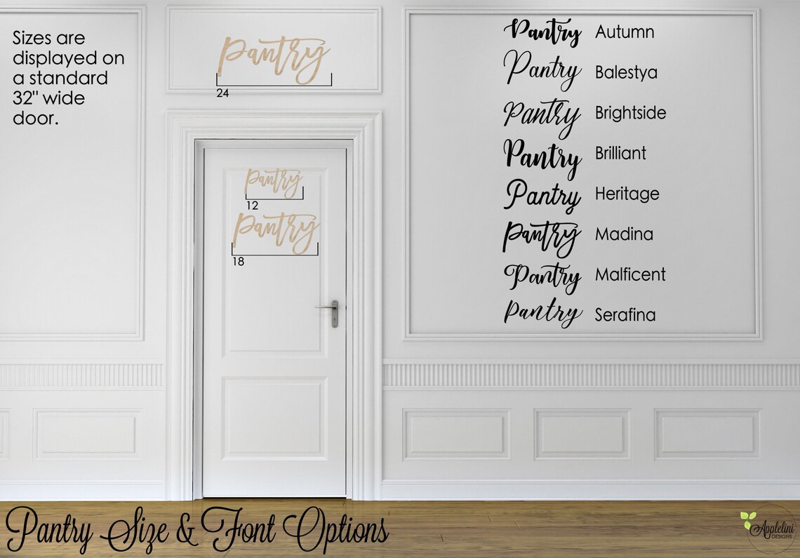 Pantry Pantry Sign Wood Words Wood Word Cutout Wood Etsy