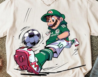 Mexiko Cartoon 2026 PNG Design Viva Mexico Fußball Grafik Mexikanische Flagge Fußball Fan Kunst, Digital Download Sublimation Mexikanische Flagge Futbol