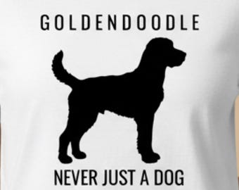 Goldendoodle shirt | Nooit zomaar een hond | Herdenkingscadeau voor hondenmoeders | Cadeau voor Goldendoodle-eigenaren | T-shirt voor hondenliefhebbers