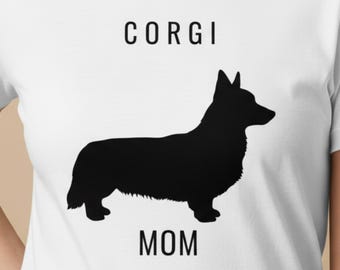 T-shirt voor Corgi-moeders | Trots Corgi-moeder T-shirt | Het beste cadeau voor Corgi-moeders | Cadeau voor Corgi-eigenaren | T-shirt voor hondenliefhebbers