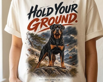Rottweiler Mom Shirt, Rottweiler Shirt, Rottweiler Gift for Women, Dog Mom Shirt, Comfort Colors Tee, Vintage Dog Graphic Tee