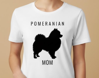 Pomeranian Moeder T-shirt | Trots Pomeranian Moeder T-shirt | Het beste cadeau voor Pomeranian moeders | Cadeau voor Pomeranian eigenaren | T-shirt voor hondenliefhebbers