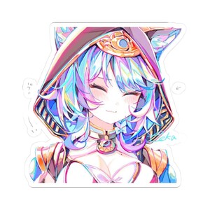 Cipher Cute Smile Honkai Star Rail Sticker