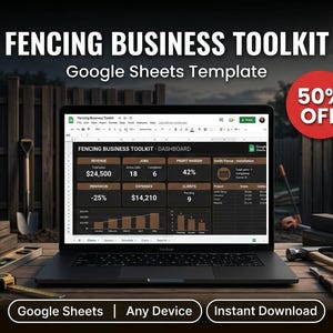 Fencing Contractor Toolkit: Estimate, Materials & Profit Tracker