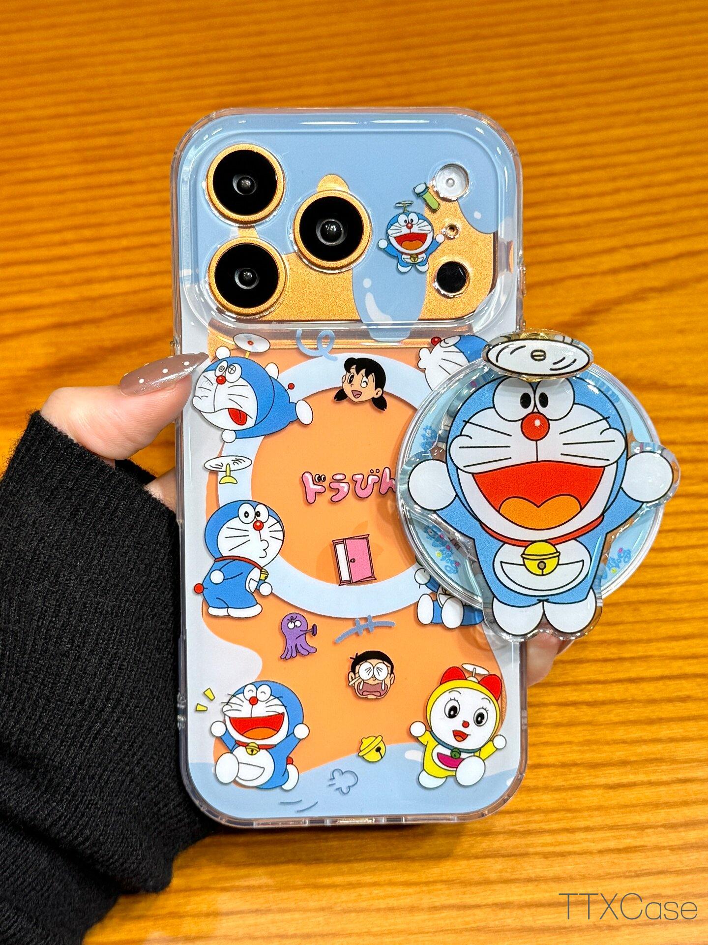 Custodia Per IPhone 7/8/Plus Con Doraemon – Colorata, Antigraffio, Antishock Per Bambini - Foto 2