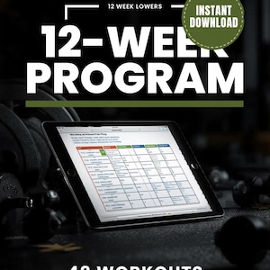 Programme d'entraînement de 12 semaines PDF | Plan d'entraînement au gymnase | Planificateur de remise en forme pour le programme de renforcement musculaire