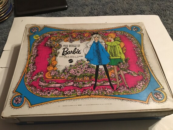 the world of barbie double doll case