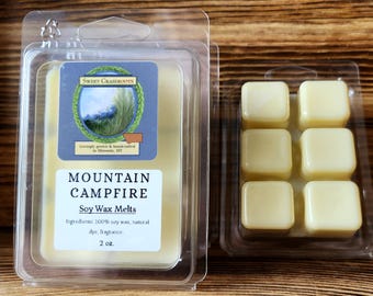 Pastillas de cera aromáticas Mountain Campfire - ¡Hechas en Montana!