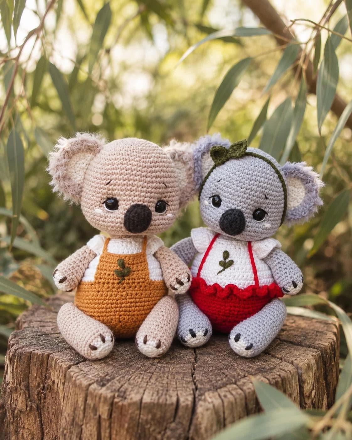 Koala Couple Dolls Pattern