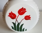 Fire King Anchor Hocking Tulip Grease Jar 1940 39 s