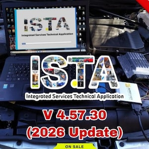 ISTA + BMW 4.57.30 Diagnose- & Programmiersoftware Vollversion + PSdZDaten Sofort-Download (2026 Update)