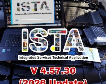 ISTA+ BMW 4.57.30 Diagnostic & Programming Software Full Version + PSdZData Instant Download (2026 Update)