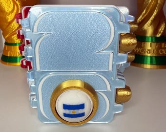 FIFA World Cup 2026 Sticker Album Organizer | Trophy Closure| Inspired by Argentina, Rotating Ball