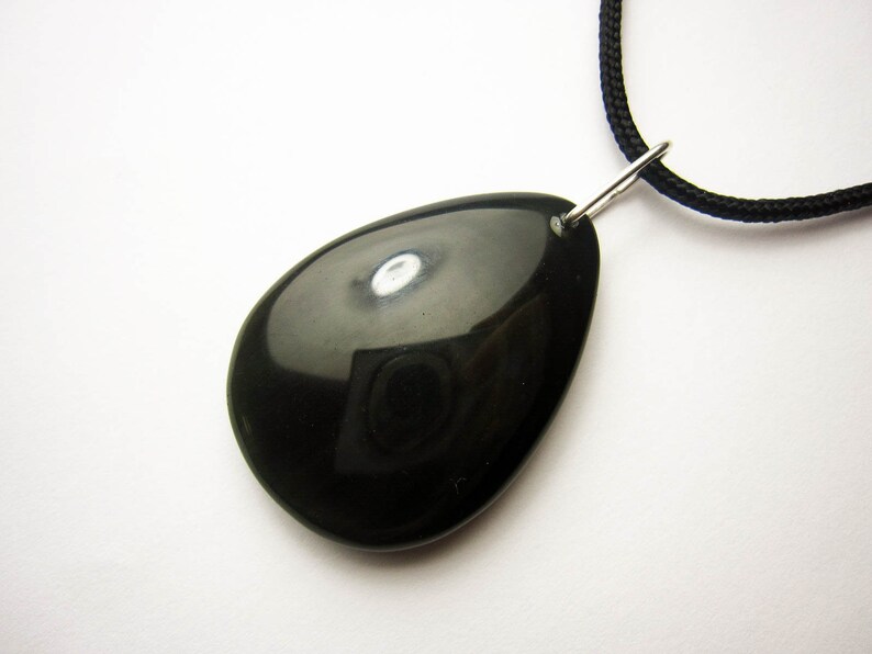 black obsidian stone obsidian necklace rainbow obsidian, black obsidian obsidian jewelry obsidian pendant raw black obsidian