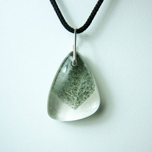 Garden Quartz necklace protection necklace birth stone necklace worry stone everyday necklace nature jewelry witchy jewelry earthy jewelry
