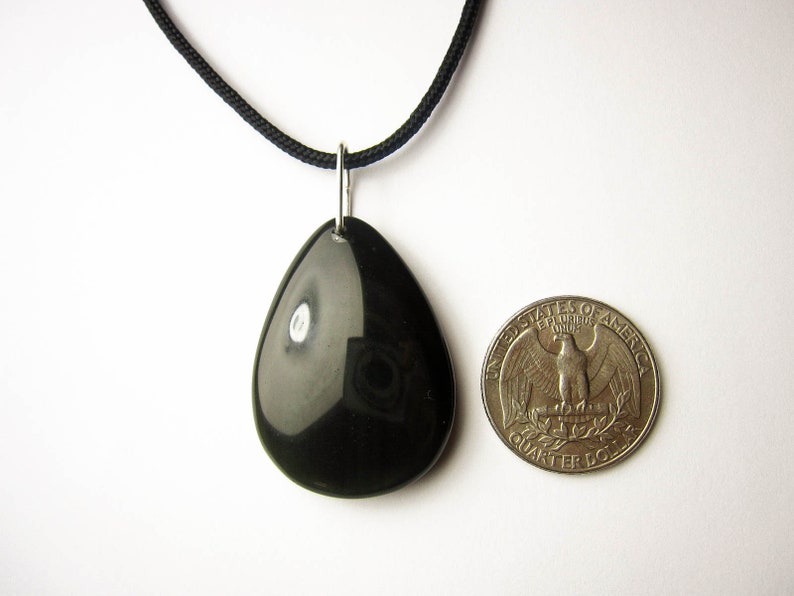 black obsidian stone obsidian necklace rainbow obsidian, black obsidian obsidian jewelry obsidian pendant raw black obsidian