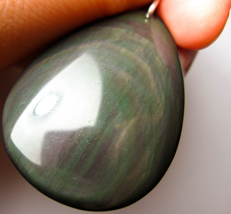 black obsidian stone obsidian necklace rainbow obsidian, black obsidian obsidian jewelry obsidian pendant raw black obsidian