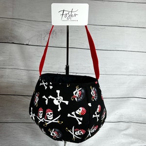 Pirate Tote Bag - Bag - Tote - Skulls - Swords - X marks the Spot - Ahoy  - Party - Gift - Everyday - Holiday - Easter - Halloween