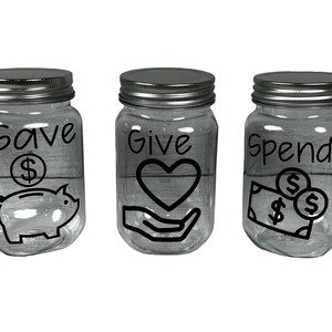 Give Save Spend - Etsy