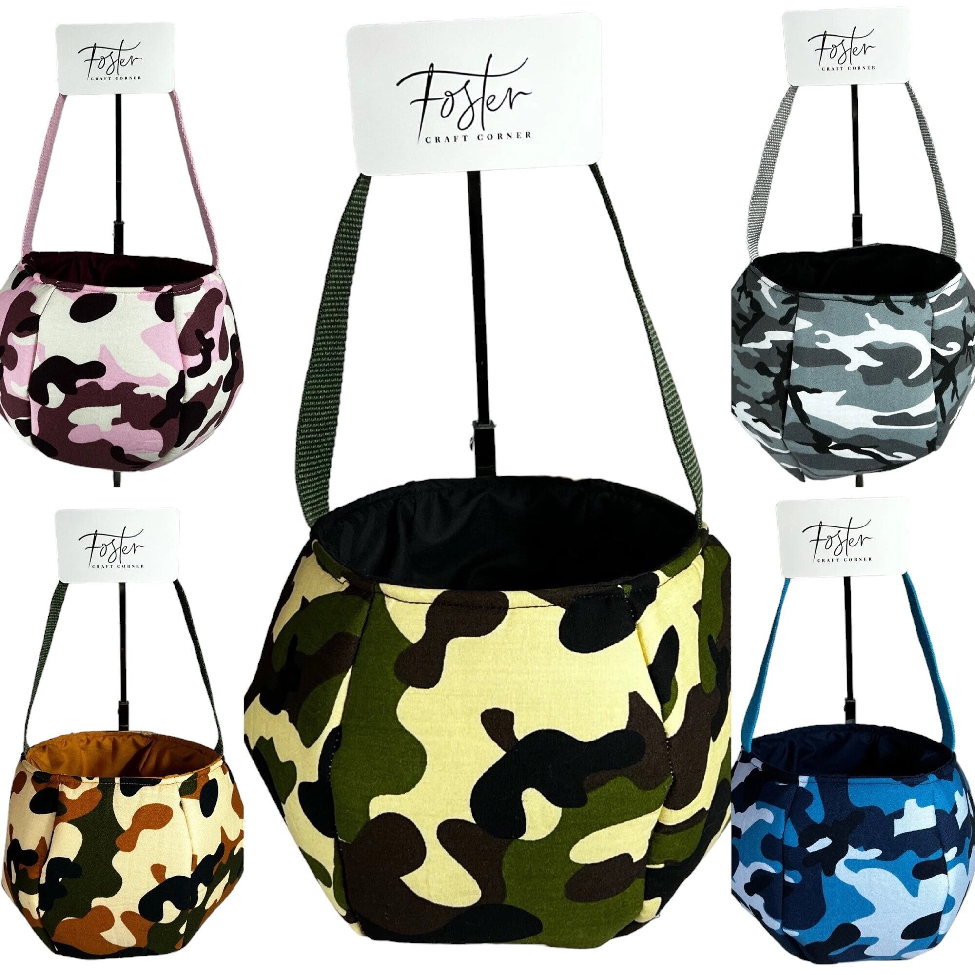 Camouflage basket Etsy