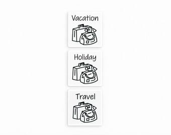 Travel Fund Vinyl Decal | Savings Jar Sticker