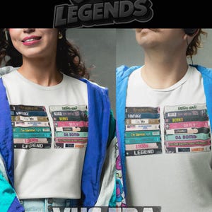 Camiseta retro de cintas VHS de los 90 - Nostalgia cinematográfica de los años 90