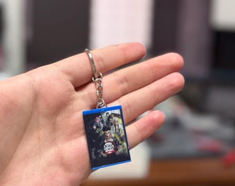 Demon Slayer mini DVD Hülle Schlüsselanhänger