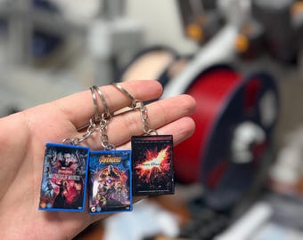 Marvel/DC DVD Miniatur Schlüsselanhänger