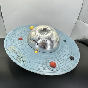 Vintage Bank Plan-It Bank Astro Manufacturing Solar System 1960s Coin Bank Read
