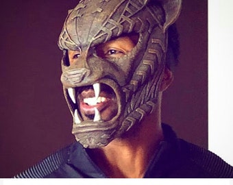 Black Panther T'Challa ceremonial Challenge Day Mask
