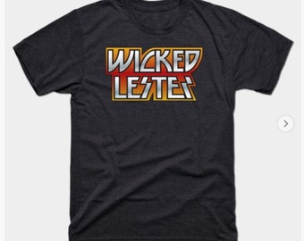 Authentic WICKED LESTER shirt by GORILLABUGS L charcoal shortsleeve